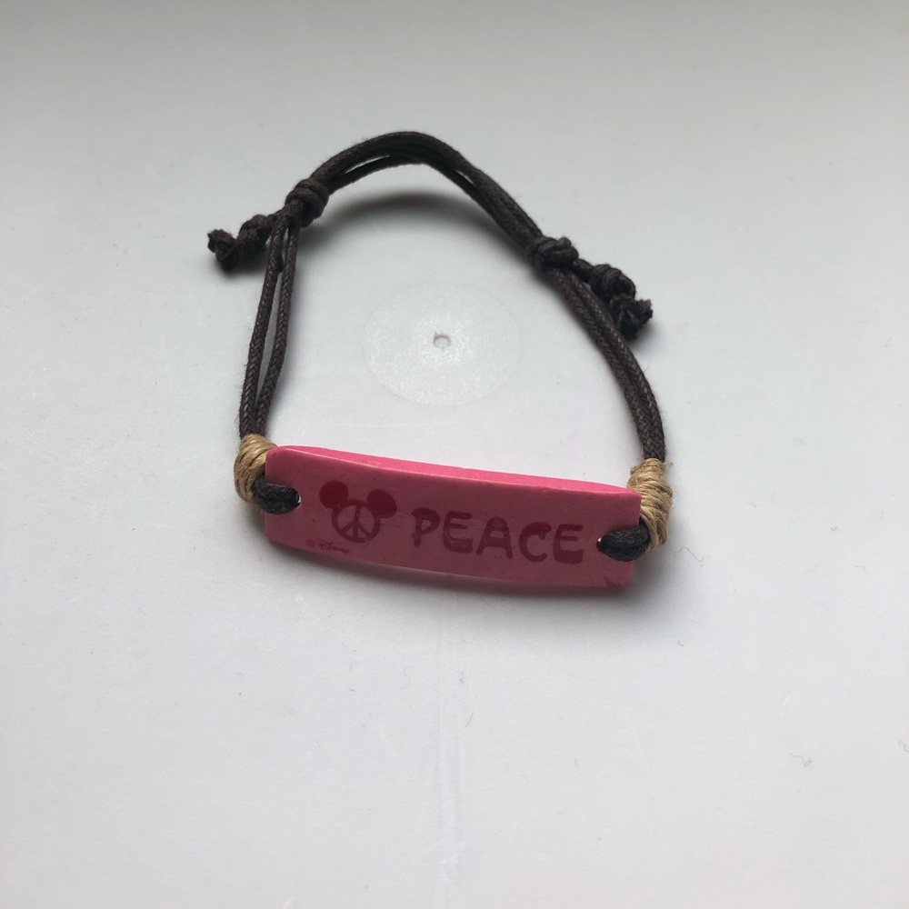 Disney Peace Bracelet